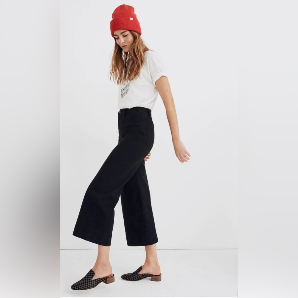 Madewell Black Emmett Pants